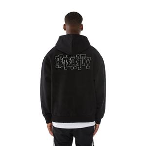 Sweat à capuche 500gsm de haute qualité pour hommes polaire française lourde à l'intérieur ODM approvisionnement bouffée impression en gros - Product Image 6