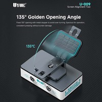 Outil d'alignement d'écran UYUE U-009, machine de positionnement sous vide pour lamination d'écrans LCD OCA, ajustement de la position du verre, réparation de téléphone