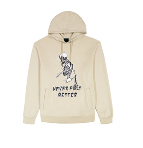 OEM conception de logo personnalisé hommes coupe régulière 100% coton polaire pull à capuche couleur noire pour l'hiver graphiques personnalisés imprimés BD - Product Image 4