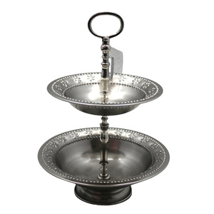 ชั้นวางเค้กเหล็กสีน้ำตาลดีไซน์ทันสมัยสำหรับห้องครัวและโต๊ะ - Product Image 4