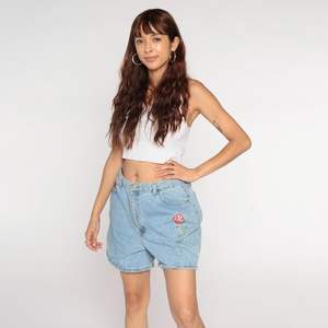 Vintage S Taille Denim Shorts Jeanagers Autre Artisanat Jeans Pantalon Court - Product Image 5