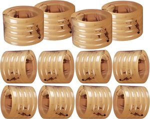 <b>Epoxy</b> Resin Butterscotch Napkin Ring Banquet Party Decoration Dinning <b>Table</b> Everyday Family Gatherings a Great Tabletop Decor - Product Image 5