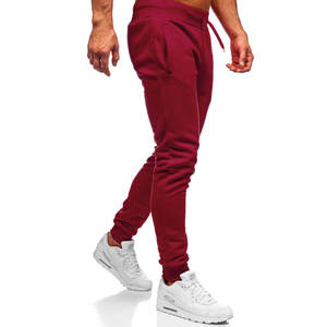 Pantalones Deportivos Personalizados para Hombre, Cintura Media, Estilo Casual, Ligeros, de Lona y Poliéster, con Logotipo Privado Bordado y Cierre con Cordón - Product Image 4