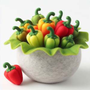 Décoration d'intérieur artisanale en feutre de laine durable en gros pour enfants, fabriquée au Népal, jeu éducatif, couleur et taille personnalisées, meilleur choix - Product Image 2