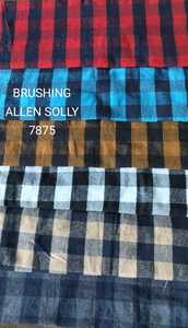 เสื้อเชิ้ตผ้าสักหลาดลายตารางสำหรับผู้ชายและผู้หญิง - Product Image 4