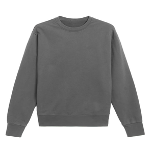 เสื้อสเวตเชิ้ตผ้าฟลีซพรีเมียมแบบยูนิเซ็กซ์ สำหรับฤดูใบไม้ผลิ ปักลาย พิมพ์ดิจิทัล ผ้าโพลีเอสเตอร์/คอตตอน อุ่นสบาย ลำลอง คอกลม - Product Image 1