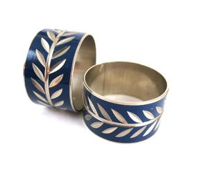 Vente chaude Feuille De Métal Conception Rond De Serviette Pour La Maison De Mariage Restaurant Décor à Bas Prix - Product Image 4