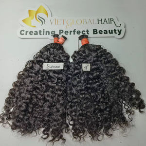 100% cheveux humains vietnamiens bruts vierges trame bouclée birmane naturelle prix de gros bon marché de haute qualité - Product Image 1