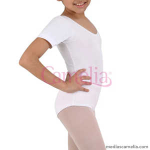 Body da Balletto a Maniche Lunghe per Ragazze Mod. Pantaloni Aderenti Performance 2011 in Cotone e Spandex per Bambini - Product Image 6