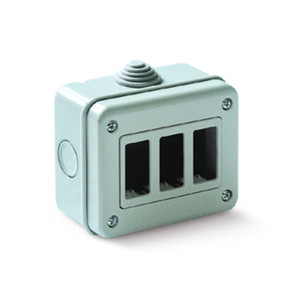 Cassetta da Parete Interna Rotonda a 3 Posti IP40 - Product Image 1