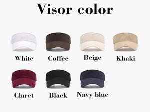 Sombreros con visera de golf con protección solar UV ligera de fábrica directa, Sombreros con visera de secado rápido para mujeres y hombres, gorras deportivas con logotipo personalizado - Product Image 2