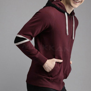 Sudaderas con Capucha Premium de Alta Calidad para Hombre, para Invierno, Transpirables, Cálidas, Ecológicas, de Algodón/Poliéster, con Diseño Liso Teñido - Product Image 4