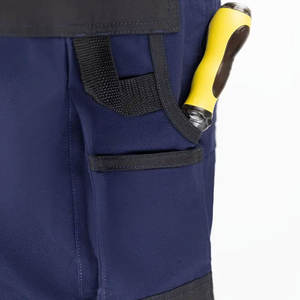 Overol de Carga 2026, Diseño Elástico con Múltiples Bolsillos, Ropa de Trabajo Resistente para Todas las Temporadas, Negro y Gris - Product Image 3