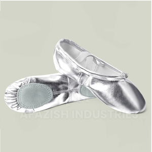 Chaussures de Ballet en PU pour enfants, pantoufles de danse à semelle fendue, chaussures d'entraînement de ballerine pour filles - Product Image 2
