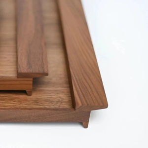 Bandeja de servicio de madera maciza de alta resistencia, perfecta para mesas de centro, restaurantes y hoteles, utiliza bandeja de madera hecha a mano al precio más bajo - Product Image 5