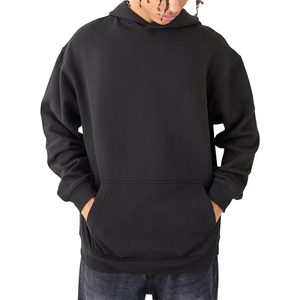 Invierno personalizado impreso de gran tamaño liso de algodón en blanco sudaderas con capucha para hombre pulóver Unisex a granel de talla grande sudaderas con capucha y sudaderas para hombre - Product Image 1