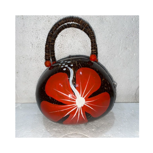 Nuevo diseño Bolsa de cáscara de coco Bolsos de coco a todo color hechos a mano Bolsas hechas a mano de cáscara de coco-Respetuoso con el medio ambiente - Product Image 5