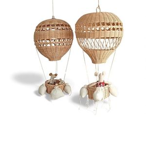 Carillon à vent artisanal naturel pour la décoration murale de la chambre de bébé, de la chambre d'enfant, son doux, décoration de la maison - Product Image 1
