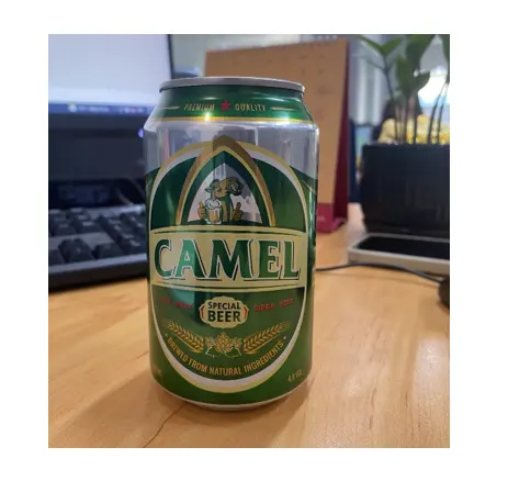 Cerveza Lager Camel al mejor precio, 330ml en lata de estañado, bebida alcohólica de fabricación de cerveza de Vietnam