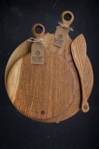 Planche à découper en bois d'acacia et de manguier de tailles personnalisées conçue pour une utilisation élégante à la maison et à l'hôtel Planche à fromage en résine - Product Image 6