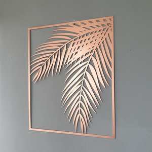 Arte de Pared de Hierro Ligero y Fácil de Colgar que Agrega un Toque de Elegancia Sin Sobrecargar el Espacio de la Pared - Product Image 1