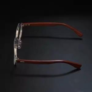 Gafas de lujo personalizadas Iced Out 10K Oro sólido Gafas de sol con diamantes de moissanita real - Product Image 4