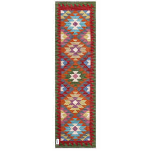 Maimana Afghanistan Kilim <b>Rug</b> 205 X 58 cm <b>Area</b> <b>Rugs</b> & <b>Sets</b> - Product Image 1