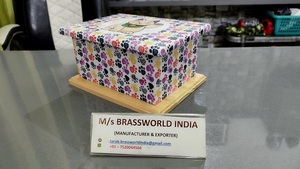 โกศไม้สำหรับสัตว์เลี้ยงกล่องไม้ใส่โกศสัตว์หลากสี - Product Image 2