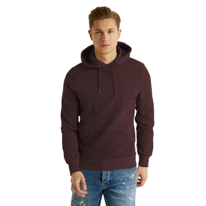 Sudadera de algodón orgánico de alta calidad para hombre, sudaderas con capucha de lana sólida de invierno, características de rizo con capucha transpirables de secado rápido - Product Image 1