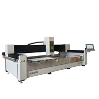 Machine de découpe automatique à pont HMI Stone Machinery, 10 kW, 220 V, avec pompe à engrenages, pour la découpe à 45 degrés de dalles de granit, marbre et basalte