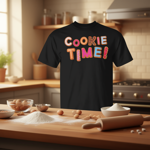 Humorous Baker T-Shirt with <b>Cookie</b> Design <b>for</b> Promotional <b>Gift</b> <b>for</b> <b>Cookie</b> Time - Product Image 3