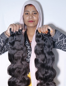 Cheap Raw Bodywave Bundles Proveedor Cabello humano Cutícula alineada Virgen Brillo natural Color Extensiones de cabello humano indio - Product Image 2