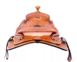 Nueva Venta caliente 2024 sillín de Carreras de Caballos inglés de calidad superior hecho a mano de cuero Premium cómodo - Product Image 4