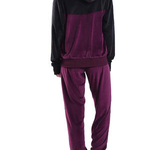 Ropa de entrenamiento de talla grande para mujer de alta calidad, chándal con cremallera de Color sólido, ropa informal de invierno para adultos, venta al por mayor - Product Image 5