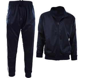 Chándal de entrenamiento de lana Tech para gimnasio para hombre de calidad superior 2025, Conjunto de jogging de dos piezas estampado, ropa deportiva - Product Image 3