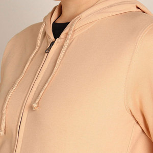 Conjunto de chándal con capucha personalizable para mujer a precio directo de fábrica, ropa deportiva sólida de algodón 100% transpirable, estudios de Yoga para invierno, gimnasio - Product Image 4