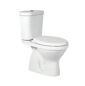 Exclusive Dealer of Widely Selling Modern Design Sanitary Ware White Ceramic Two Piece Water Closet at Low Price