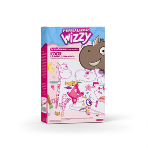 กระเป๋าเป้สะพายหลัง Wizzy แบบกำหนดเองได้ พร้อมอุปกรณ์เสริมสำหรับระบายสี - Product Image 2