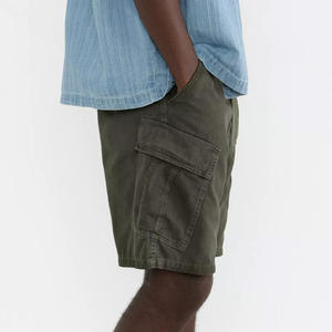 กางเกงขาสั้นผ้าคอตตอนผสมสำหรับผู้ชายดีไซน์ทันสมัยระบายอากาศได้ดีปรับโลโก้ได้ตามต้องการเหมาะสำหรับ2026คอลเลกชันแฟชั่นฤดูร้อน - Product Image 2