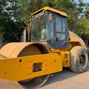 Rodillo Compactador Usado Shantui SR14M-2, 14 Toneladas de Peso Operativo, Tambor Único Vibratorio, Marca China Original, Compactador de Construcción Mediana - Product Image 3