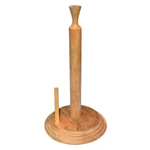 Rollo de papel de madera de un solo uso, toallero, servilletero para uso en la cocina, soporte duradero para rollo de papel de madera - Product Image 6
