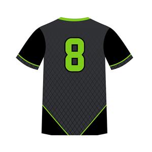 Camiseta de Béisbol a Rayas para Hombre, la Más Vendida, 100% Poliéster, Secado Rápido, Ropa Deportiva Personalizable, 100% en Pakistán - Product Image 5