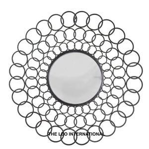 Espejo Decorativo de Pared Estilo Nórdico Retro Francés, Espejo Grande con Diseño Moderno para Sala de Estar - Product Image 5