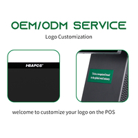 Machine de kiosque de paiement automatique à écran tactile de système de position de commande automatique de double écran de 15.6 pouces pour le restaurant
