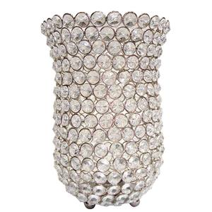 Bougeoir en cristal de luxe fait à la main gouttes de cristal conception unique base en métal impression personnalisée pour les mariages occasions de noël - Product Image 2