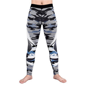 Leggings de yoga respirants de haute qualité unisexes pour le BJJ, le grappling et les arts martiaux, avec logo frontal et fermeture à cordon de serrage - Product Image 1