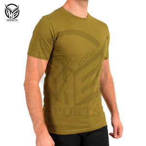 Camiseta personalizada unisex de alta calidad 100% algodón camiseta personalizar impresión Logo hombres cuello redondo Camiseta - Product Image 2