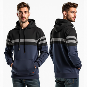Sudaderas Extra Grandes Personalizadas de Gran Peso, Hombros Caídos, Sin Cordones, Sudaderas para Hombre, Ropa Urbana con Estampado Sublimado - Product Image 5