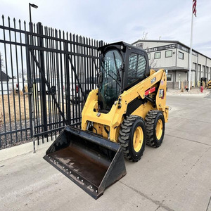 Chargeuse compacte sur roues CAT 236D3 durable, capacité de charge nominale de 200 tonnes, moteur Caterpillar, roulement Moog, pompe à moteur, contrôle facile - Product Image 1