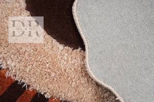 Tapis touffeté à la main en laine de soie Viscose florale au design haut-bas personnalisé de luxe Revêtement de sol pour la maison de haute qualité Esthétique personnalisé - Product Image 3